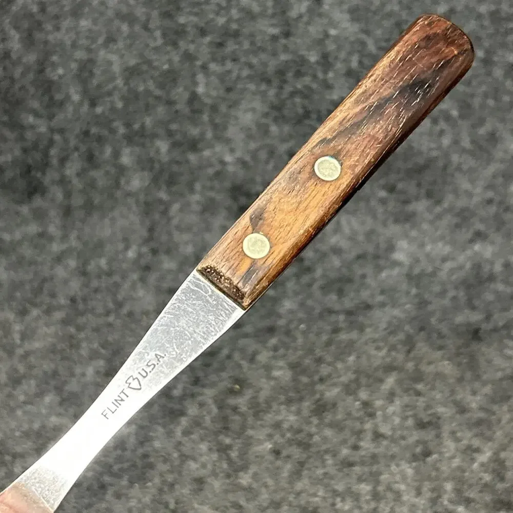 Vtg Ekco Flint USA Carving Fork 12